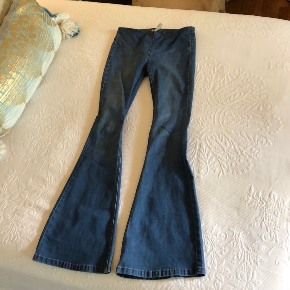 Free People penny flare jeans